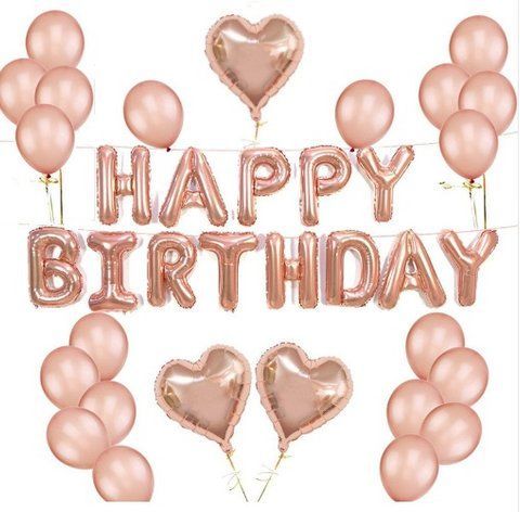 Набір куль на день народження HAPPY BIRTHDAY 05 753869981 фото