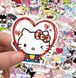 Набір вінілових стикерів дитячих наліпок з Мультфільмів Hello Kitty My Melody 50 шт 1839283306 фото 4