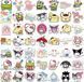 Набір вінілових стикерів дитячих наліпок з Мультфільмів Hello Kitty My Melody 50 шт 1839283306 фото 3